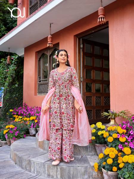 Candy Floss Alia Cut Sharara Readymade Suits Catalog
